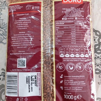 Duru karabuğday greçka 1000gr