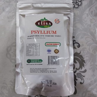 elisa psyllıum 100 Gr 