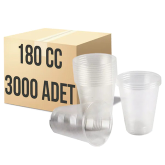 180cc Plastik Bardak Koli 