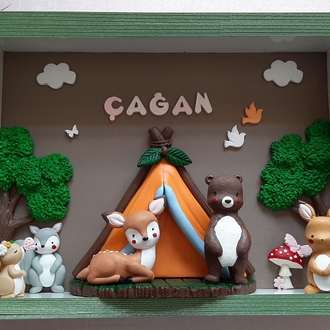 KD366- Bebek Odası Panosu