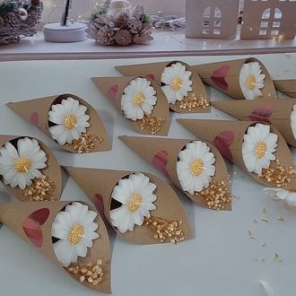 KD361- Buket Papatya Mum
