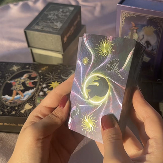 Witch tarot orijinal - yaldızlı