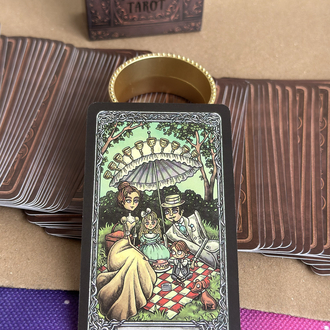 Dark mansion tarot