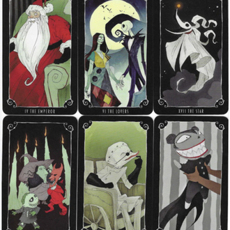 The nightmare before chrıstmas tarot