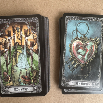 Dark mansion tarot