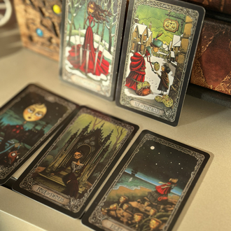 Dark mansion tarot