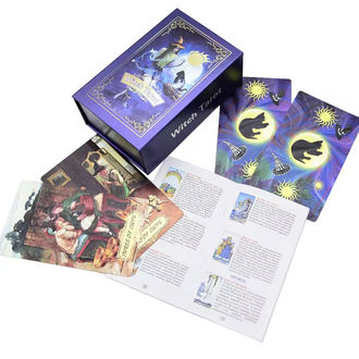 Witch tarot orijinal - yaldızlı