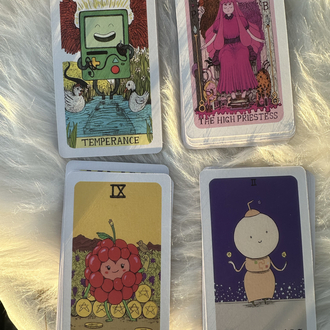 Adventure time tarot destsi