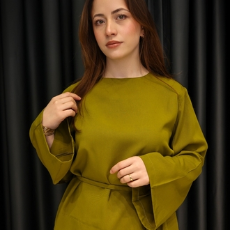 Yağ Yeşili Etekli Takım