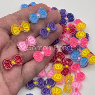 Fiyonk Mix Model Plastik Boncuk 25Adet