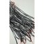 Yandan Delik Kalp Hematit 4MM