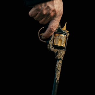 Revolver Tablosu | Klasik Silah Temalı Çerçeveli Poster