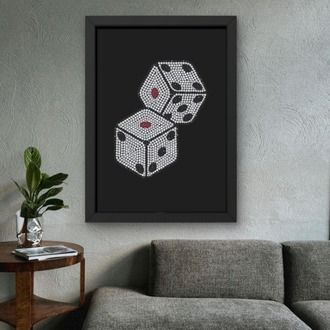 Zar Temalı Tablo | Modern Çerçeveli Duvar Posteri