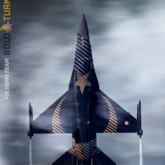 Solo Türk F-16 Jet Tablo | Havacılık Koleksiyonu