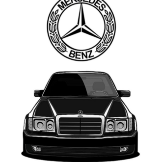 Mercedes Benz Araba Posteri | Çerçeveli Otomobil Tablosu