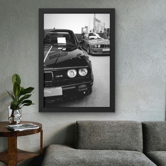 BMW E30 M3 Tablosu | Klasik Araba Duvar Dekoru