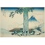 Mishima Pass in Kai Province, from the series “Thirty-six Views of Mount Fuji” A6 Poster