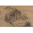 Landscape with Rocky Precipice A6 Poster