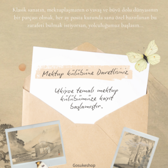 Ukiyo-e Mektup Kulübe Üyeliği Eylül Ayı (Klasik Tema)