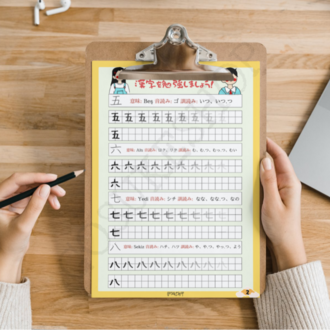 JLPT N5 Kanji Çalışma Kağıdı 