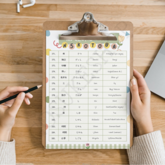 JLPT N5 KELİME LİSTESİ