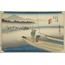 The Fifty-three Stations of the Tokaido - Mitsuke, Tenryu-gawa A6 Poster