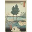Suwa Bluff at Nippori, from the series “One Hundred Famous Views of Edo” A6 Poster
