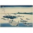 Tsukudajima in Musashi Province, from the series “Thirty-six Views of Mount Fuji” A6 Poster