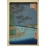 Pine of Success and Oumayagashi, Asakusa River, from the series "One Hundred Famous Views of Ed