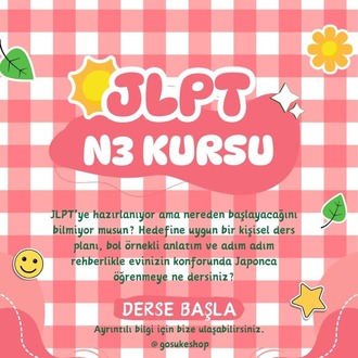 JLPT N3 ÖZEL KURS