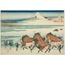 Rice Paddies at Ono in Suruga Province from the series Thirty-six Views of Mount Fuji A6 Poster