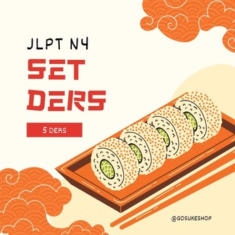 JLPT N4 KURSU- 5'Li SET