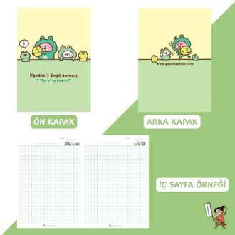 Kaeru Karakter Egzersiz Defteri
