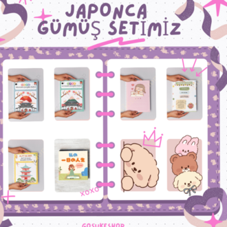 Japonca Öğreniyorum Seti Gümüş