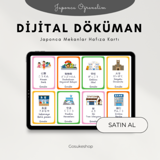 Japonca Mekanlar Hafıza Kartı PDF
