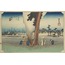 The Fifty-three Stations of the Tokaido - Hamamatsu, Fuyugare no zu A6 Poster