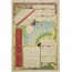 Title page and list of contents for “One Hundred Famous Views of Edo” A6 Poster