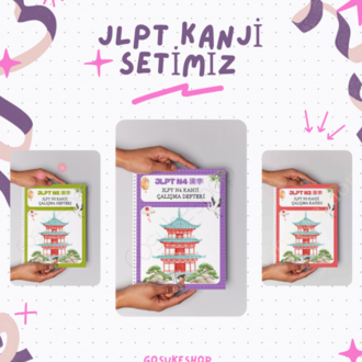 JLPT Kanji Öğreniyorum Seti