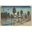 The Fifty-three Stations of the Tokaido - Numazu, Tasogare-zu A6 Poster