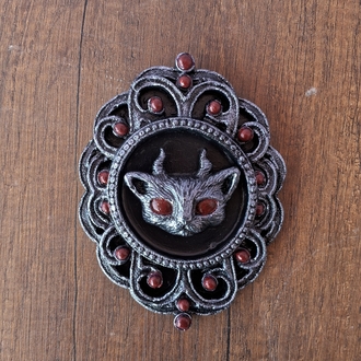Gotik Kedi Çerçeve