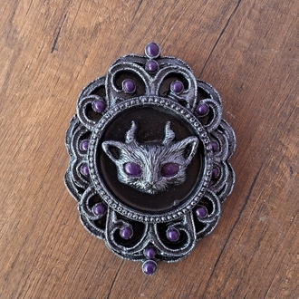 Gotik Kedi Çerçeve