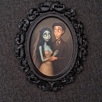 Corpse Bride Gotik Çerçeve 