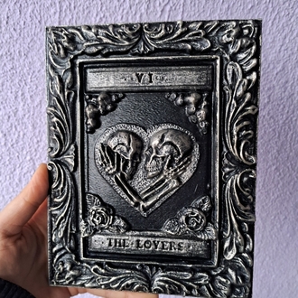 The Lovers Tarot Gotik Çerçeve 