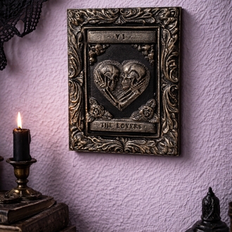 The Lovers Tarot Gotik Çerçeve 