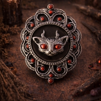 Gotik Kedi Çerçeve