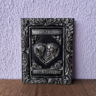The Lovers Tarot Gotik Çerçeve 