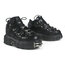 NEW ROCK Gothic Punk Metal Detaylı Platform Ayakkabı