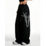 Gothic Goth Casual Elastic Pantolon