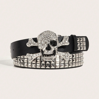 Goth Skull Studded Kemer