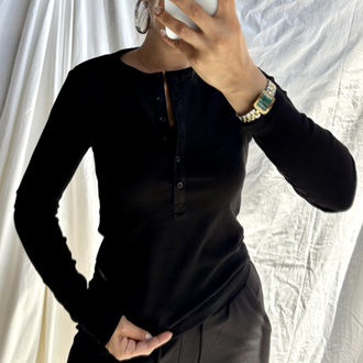 Yeni sezon önü düğmeli fitilli body